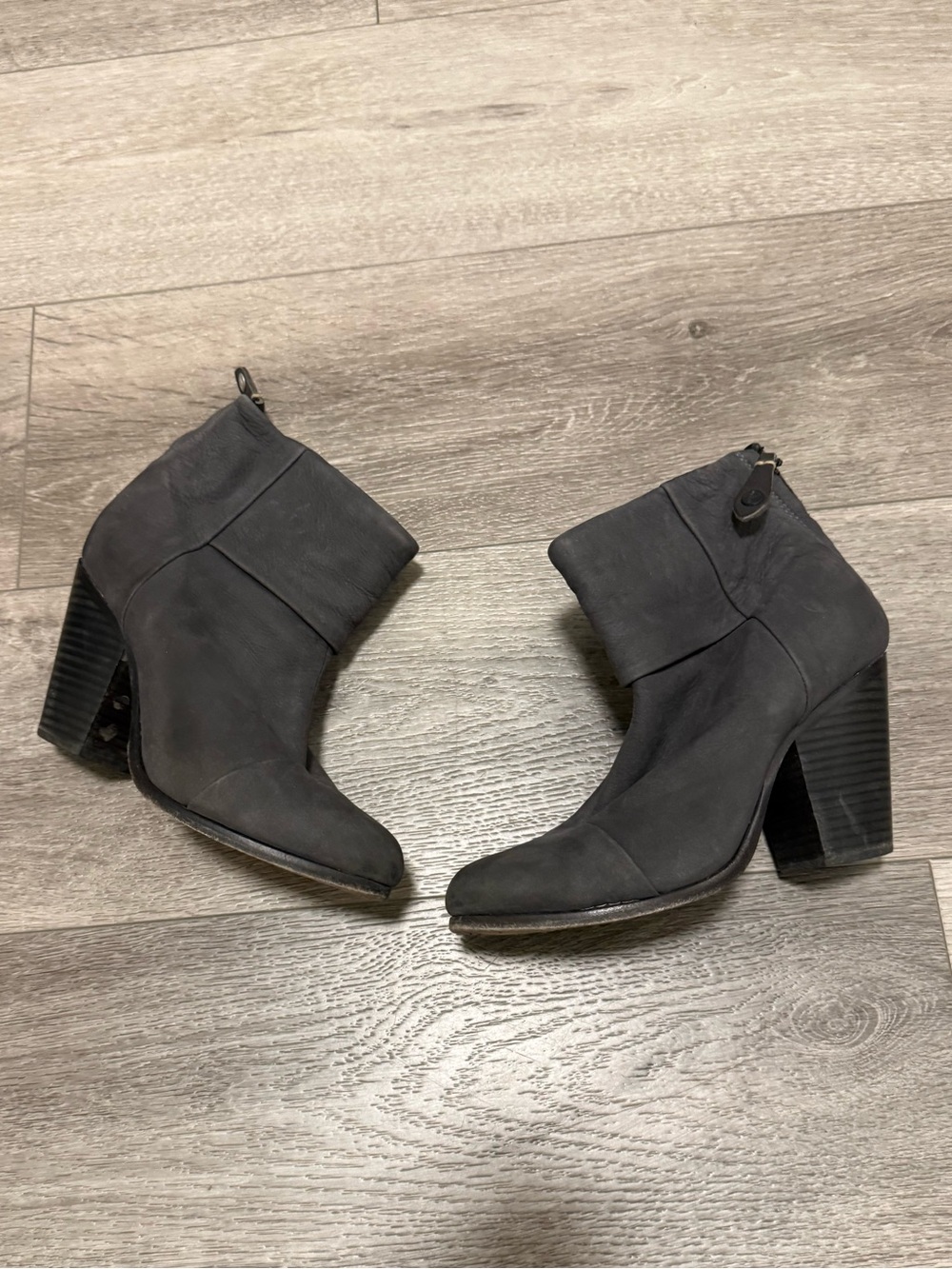 Rag & Bone Newbury Booties gray ankle boots size 37